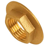Brass Flanged Back Nuts Flange Nuts Brass Flanged Back Nuts Flange Nuts